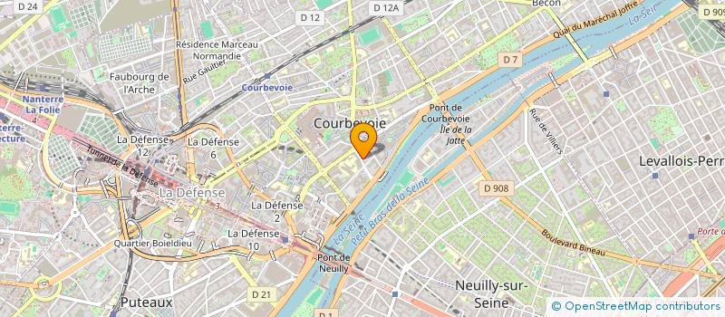 localisation de l'entreprise MONSIEUR FRANCOIS-MARIE FARGNIER à COURBEVOIE