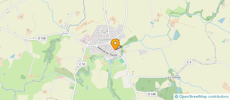 localisation de l'entreprise MONSIEUR FRANCOIS-MARIE ROTUREAU  TOUTLEMONDE