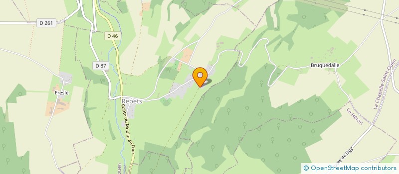 localisation de l'entreprise MONSIEUR FRANCOIS-MARIE SEYNAVE  REBETS