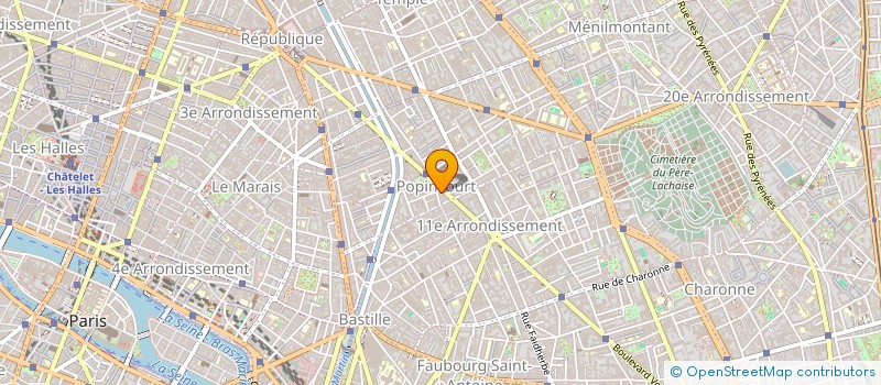 localisation de l'entreprise MONSIEUR FRANCOIS-MARIE, TAILLE  PARIS