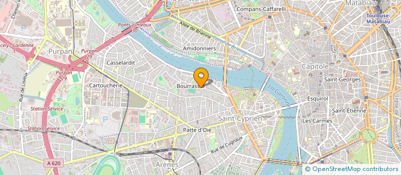 localisation de l'entreprise MONSIEUR FRANCOIS-MARIE VAILLANT  TOULOUSE