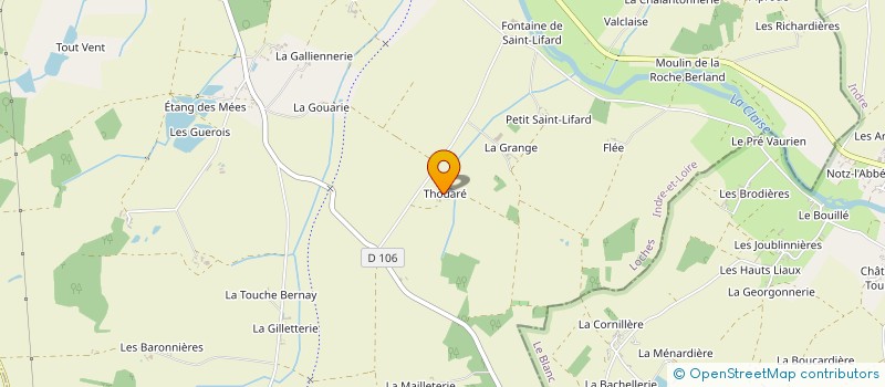 localisation de l'entreprise MONSIEUR FRANCOIS MARIN à BOSSAY-SUR-CLAISE