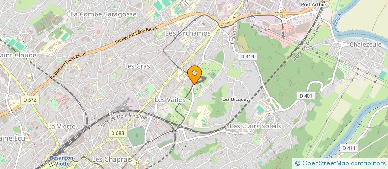 localisation de l'entreprise MONSIEUR FRANCOIS MARION  BESANCON