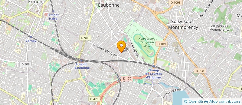 localisation de l'entreprise MONSIEUR FRANCOIS MARMECHE à EAUBONNE