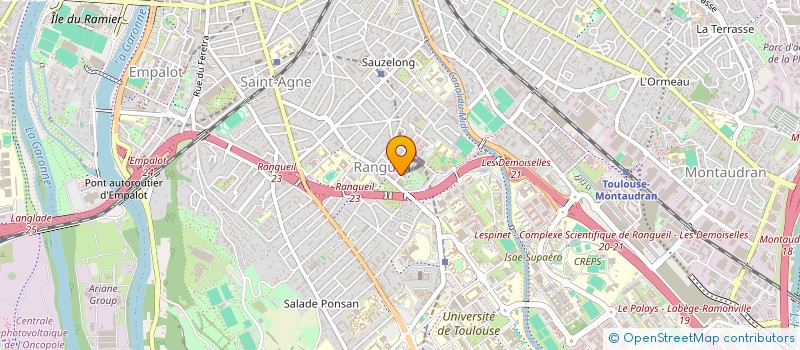 localisation de l'entreprise MONSIEUR FRANCOIS MAROUBY  TOULOUSE