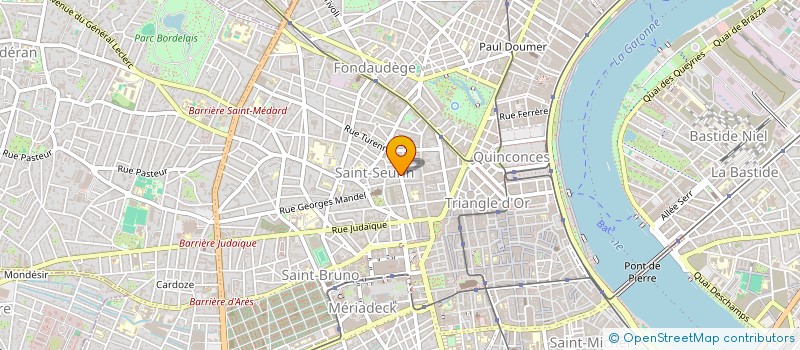 localisation de l'entreprise MONSIEUR FRANCOIS MARQUE  BORDEAUX