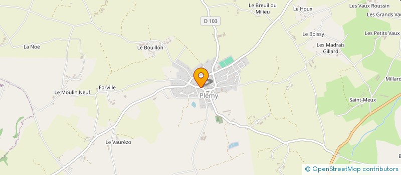 localisation de l'entreprise MONSIEUR FRANCOIS MARQUET  SAINT-CARREUC