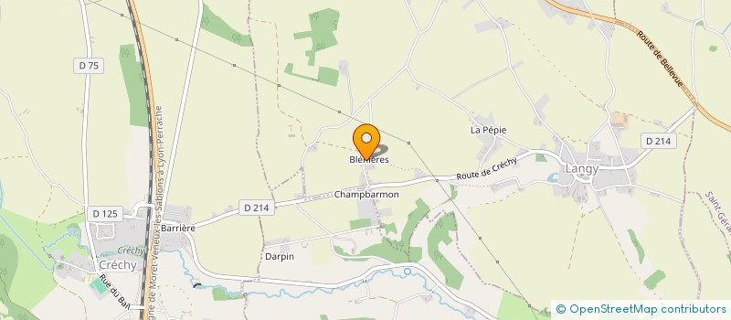 localisation de l'entreprise MONSIEUR FRANCOIS MARQUET  LANGY