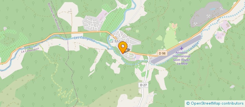 localisation de l'entreprise MONSIEUR FRANCOIS MARQUEZ  LA MOLE