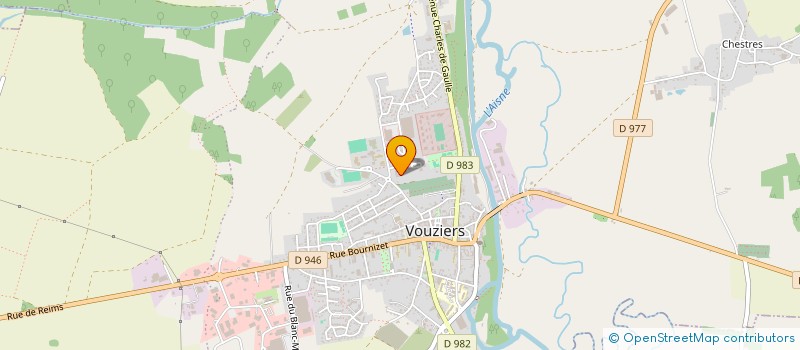 localisation de l'entreprise MONSIEUR FRANCOIS MARTEAU à VOUZIERS