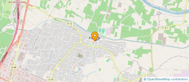 localisation de l'entreprise MONSIEUR FRANCOIS MARTI  PIA