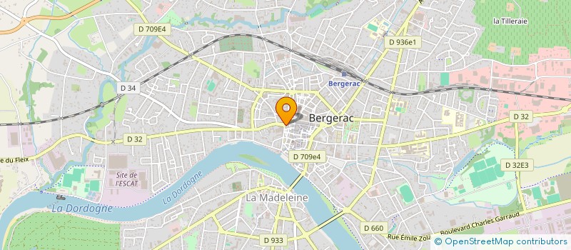 localisation de l'entreprise MONSIEUR FRANCOIS MARTIAL à BERGERAC