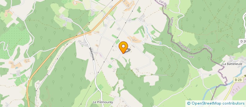 localisation de l'entreprise MONSIEUR FRANCOIS MARTIN à FOUGEROLLES-SAINT-VALBERT