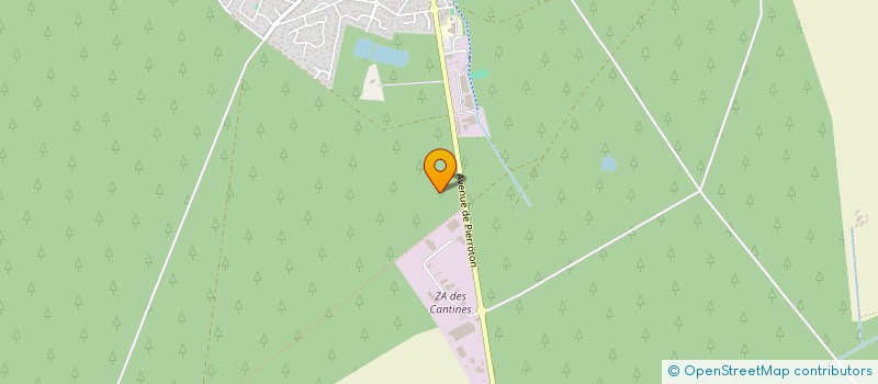 localisation de l'entreprise MONSIEUR FRANCOIS MARTIN  SAINT JEAN D'ILLAC