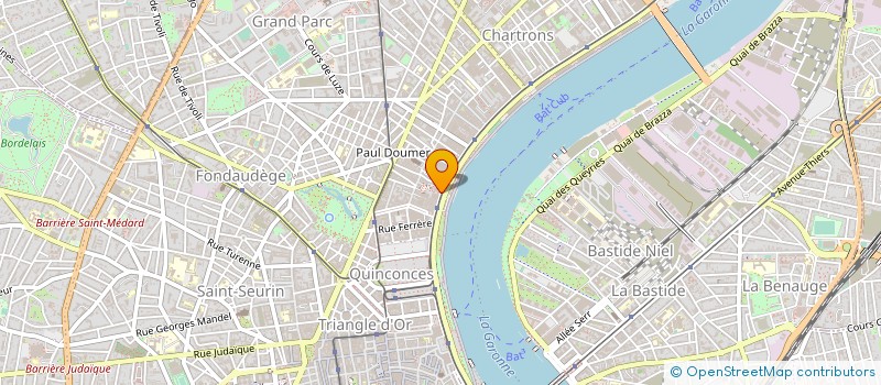 localisation de l'entreprise MONSIEUR FRANCOIS MARTIN  BORDEAUX