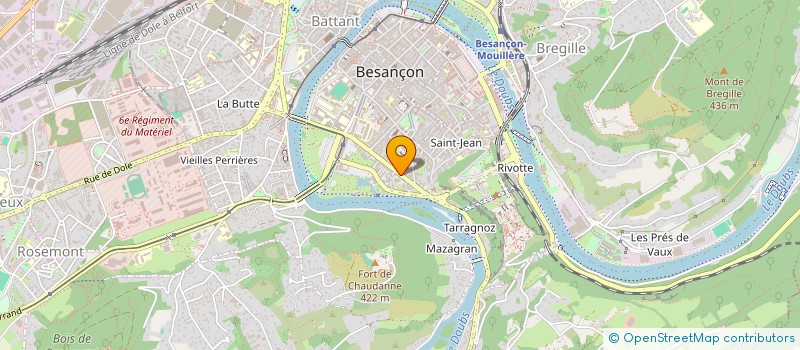 localisation de l'entreprise MONSIEUR FRANCOIS MARTIN à BESANCON