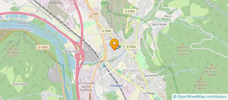 localisation de l'entreprise MONSIEUR FRANCOIS MARTIN à VOREPPE