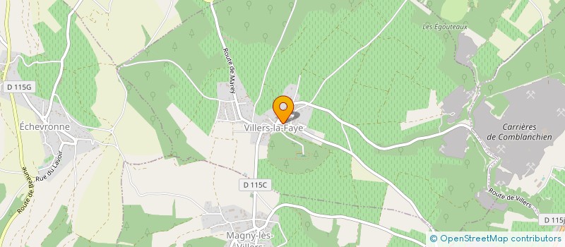 localisation de l'entreprise MONSIEUR FRANCOIS MARTIN  COMBLANCHIEN