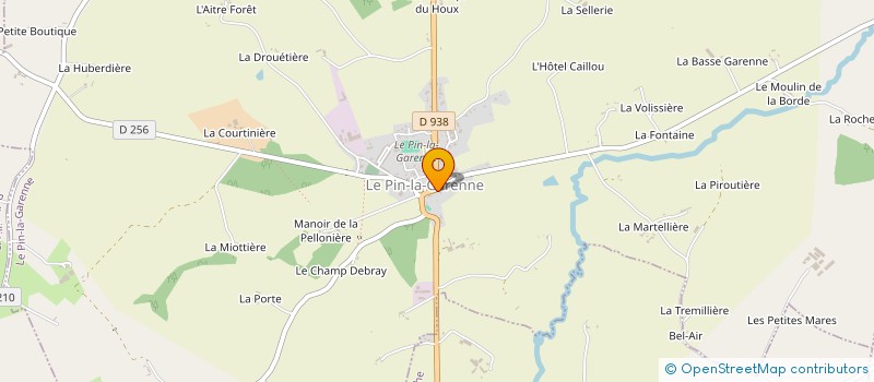 localisation de l'entreprise MONSIEUR FRANCOIS MARTIN à LE PIN-LA-GARENNE