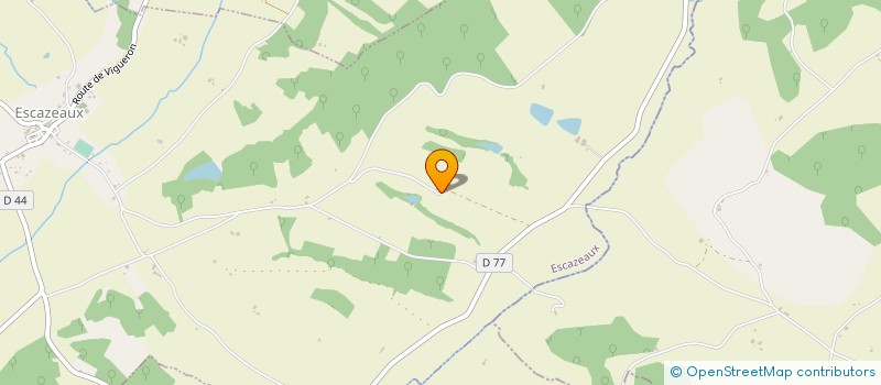 localisation de l'entreprise MONSIEUR FRANCOIS MARTINET  ESCAZEAUX
