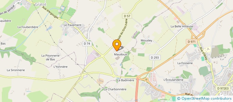 localisation de l'entreprise MONSIEUR FRANCOIS MARTINET à GRATOT