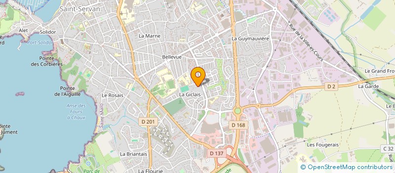 localisation de l'entreprise MONSIEUR FRANCOIS MARTINET à SAINT-MALO