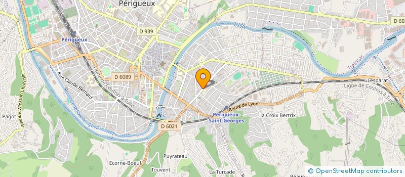 localisation de l'entreprise MONSIEUR FRANCOIS MARTINS  PERIGUEUX