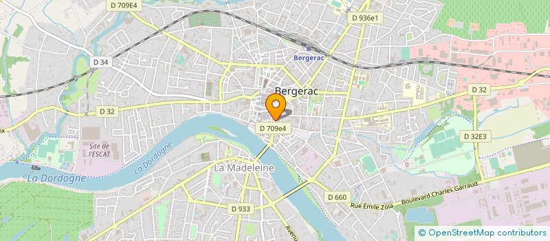 localisation de l'entreprise MONSIEUR FRANCOIS MARTY à BERGERAC