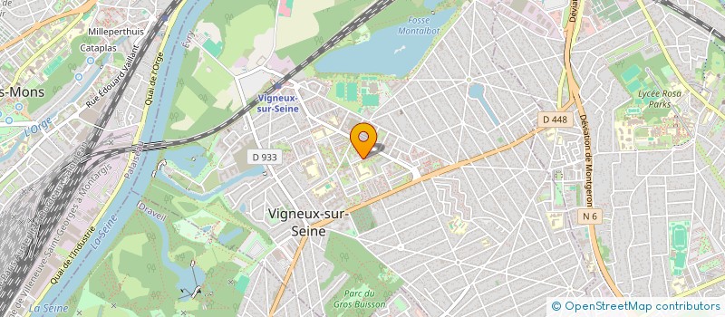 localisation de l'entreprise MONSIEUR FRANCOIS MASSAMBA  VIGNEUX-SUR-SEINE