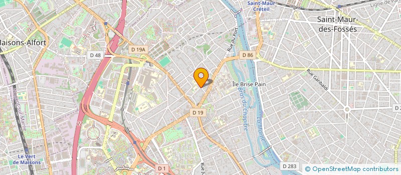 localisation de l'entreprise MONSIEUR FRANCOIS MASSE  CRETEIL