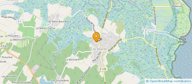 localisation de l'entreprise MONSIEUR FRANCOIS MATAGNE  DOLUS-D OLERON