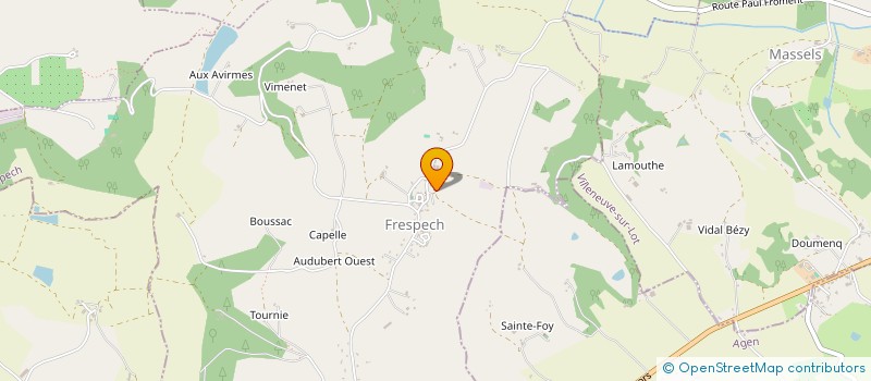 localisation de l'entreprise MONSIEUR FRANCOIS MATEOS  SAINT-SYLVESTRE-SUR-LOT