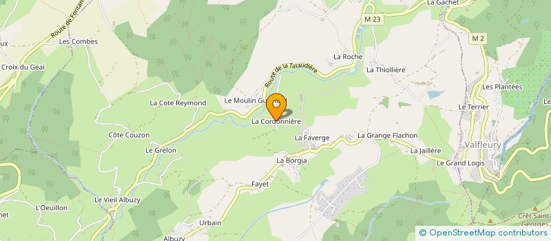 localisation de l'entreprise MONSIEUR FRANCOIS MATRAT à SAINT-CHRISTO-EN-JAREZ