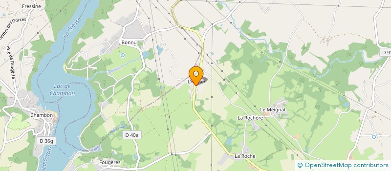 localisation de l'entreprise MONSIEUR FRANCOIS MAUDEUX à SAINT-PLANTAIRE
