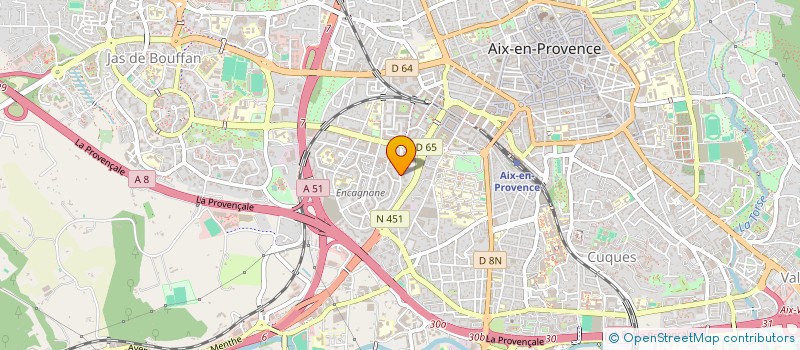 localisation de l'entreprise MONSIEUR FRANCOIS MAUDUIT à AIX-EN-PROVENCE