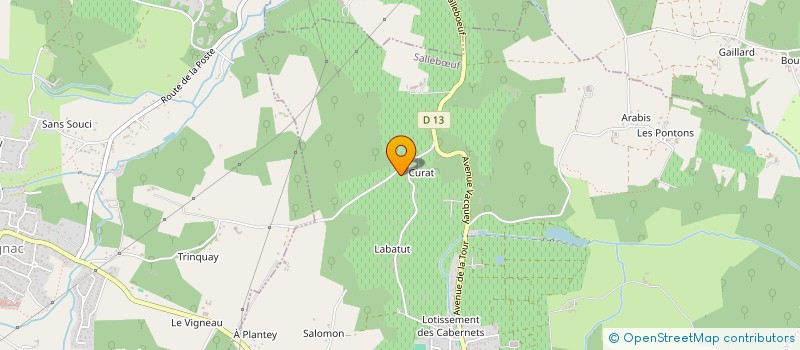 localisation de l'entreprise MONSIEUR FRANCOIS MAUGEY  SALLEBUF