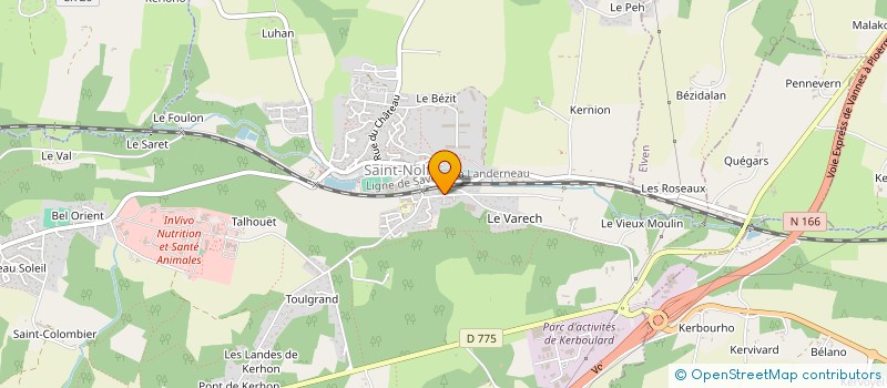 localisation de l'entreprise MONSIEUR FRANCOIS MAUMAS  SAINT-NOLFF