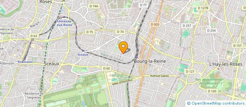 localisation de l'entreprise MONSIEUR FRANCOIS MAUVAIS à BOURG-LA-REINE