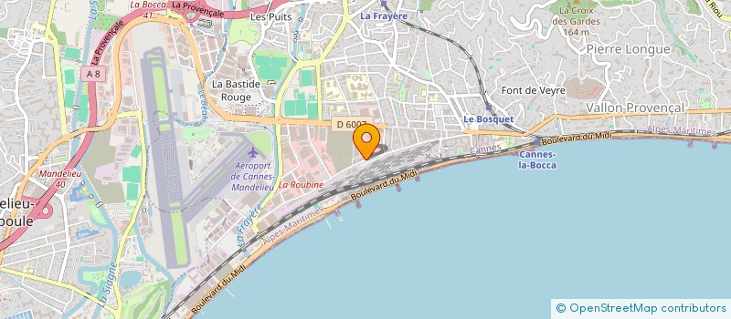 localisation de l'entreprise MONSIEUR FRANCOIS MAZELLA DI CIARAMMA à CANNES