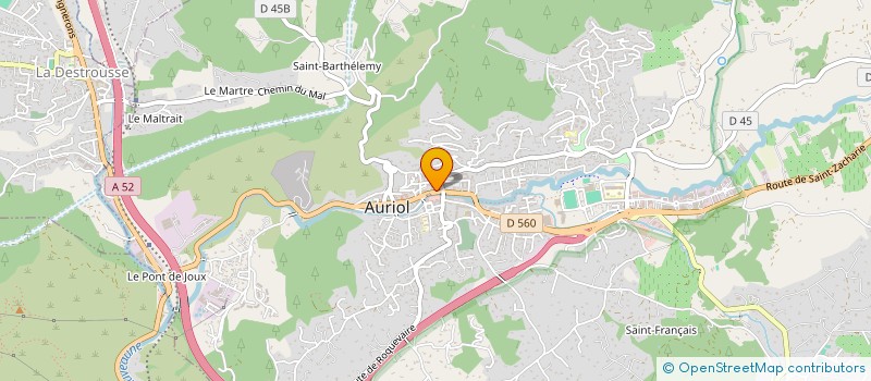 localisation de l'entreprise MONSIEUR FRANCOIS MECONI à AURIOL