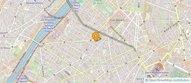 localisation de l'entreprise MONSIEUR FRANCOIS MEGOU  PARIS