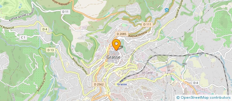 localisation de l'entreprise MONSIEUR FRANCOIS MEILLON à GRASSE