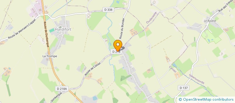 localisation de l'entreprise MONSIEUR FRANCOIS MEKERKE  CASSEL