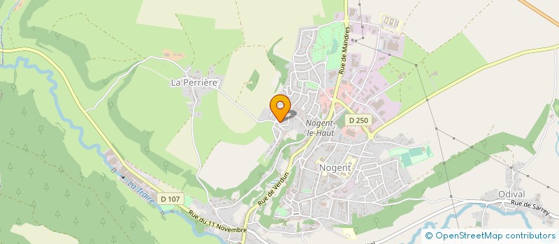 localisation de l'entreprise MONSIEUR FRANCOIS MELIN à NOGENT