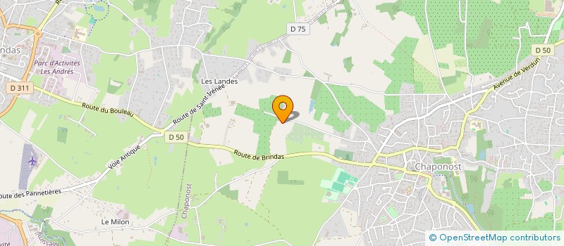 localisation de l'entreprise MONSIEUR FRANCOIS MELLARD  CHAPONOST