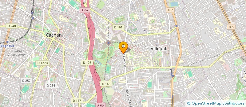 localisation de l'entreprise MONSIEUR FRANCOIS MENDY  VILLEJUIF