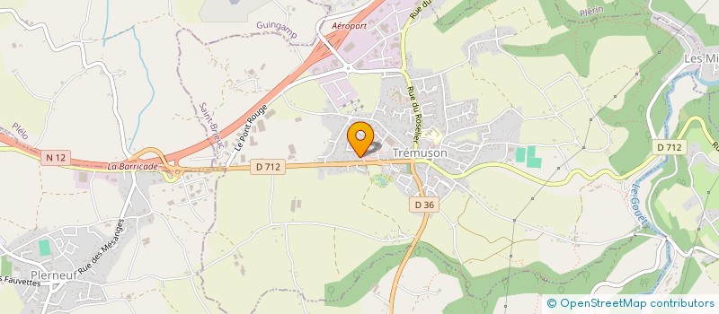 localisation de l'entreprise MONSIEUR FRANCOIS MENDY  TREMUSON