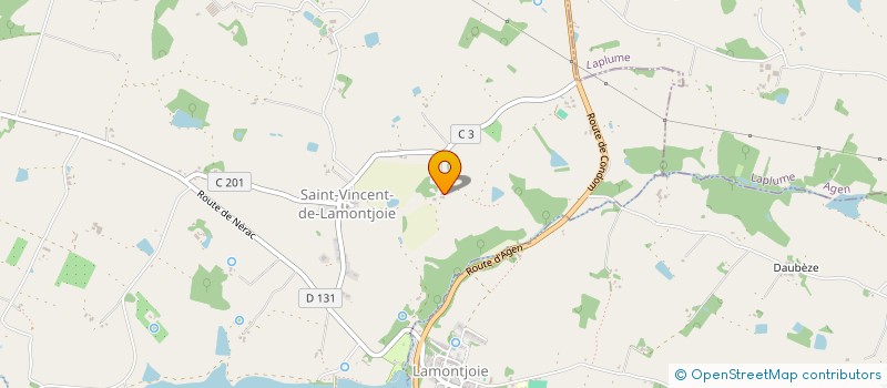 localisation de l'entreprise MONSIEUR FRANCOIS MENGELLE  SERIGNAC-SUR-GARONNE