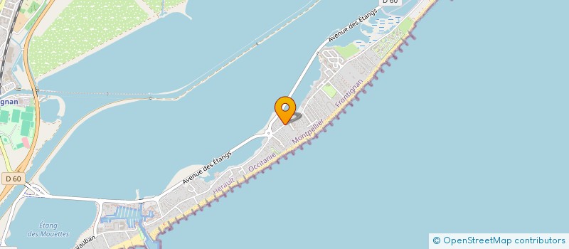 localisation de l'entreprise MONSIEUR FRANCOIS MERCIER à FRONTIGNAN