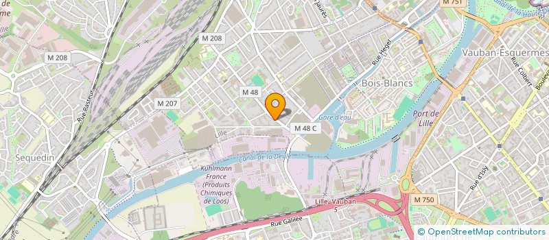 localisation de l'entreprise MONSIEUR FRANCOIS MERCIER  LILLE